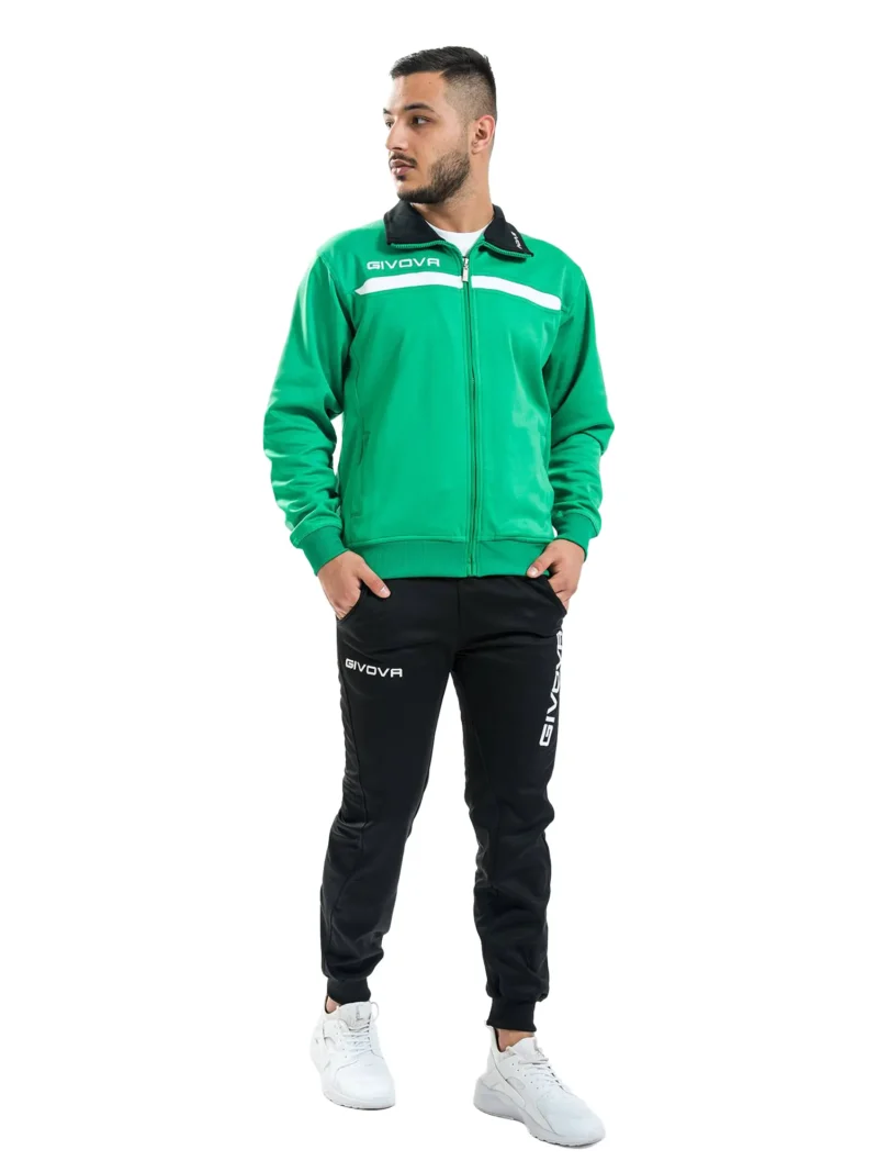 TUTA ONE POLARFLEECE Uniszex melegítő szett - Zöld / Fekete