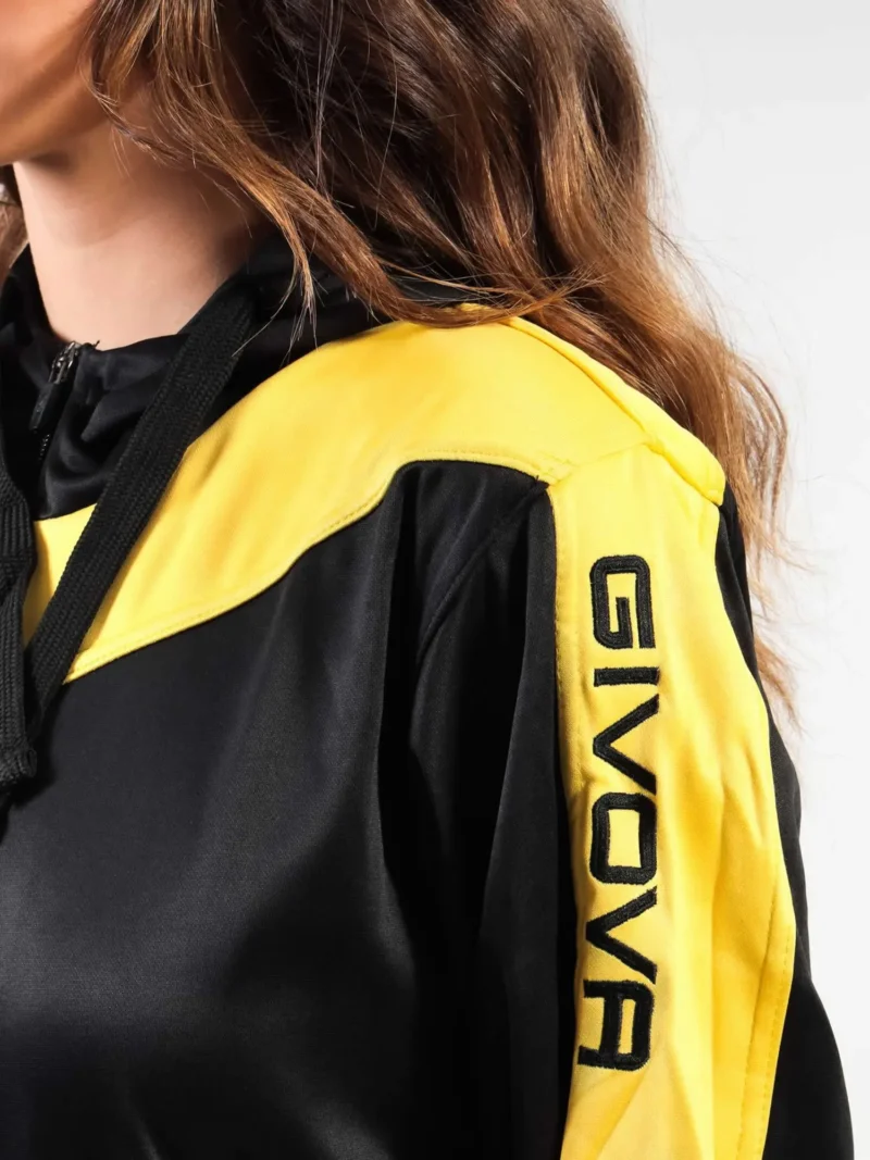 TUTA ROMA POLARFLEECE Uniszex melegítő szett - Fekete / Sárga - Image 3