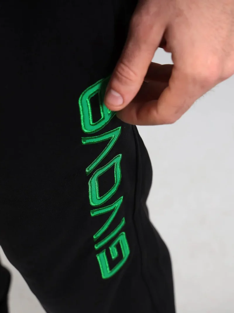 TUTA ROMA POLARFLEECE Uniszex melegítő szett - Fekete / Zöld - Image 3