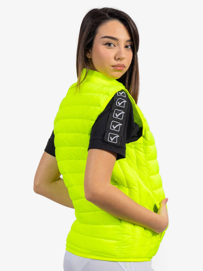 GRECIA Uniszex sportmellény - Fluo sárga - Image 2