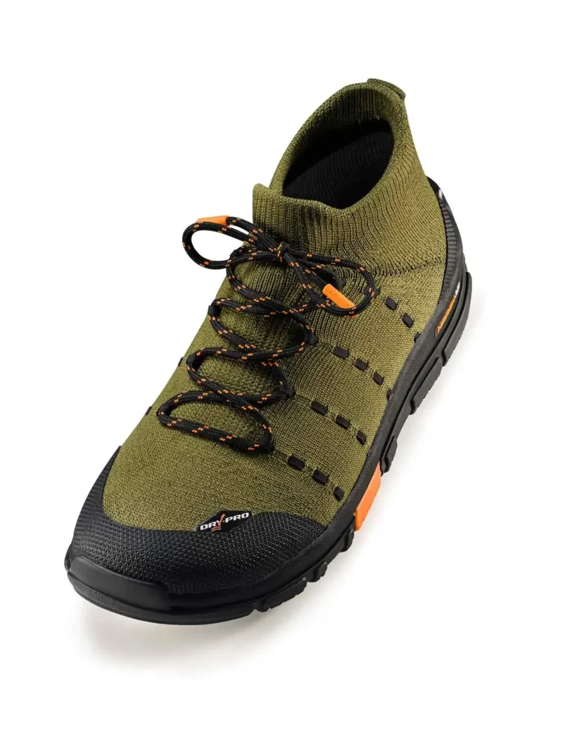 TREK MERINO Férfi vízálló merinó gyapjú túracipő - Khaki - Image 7