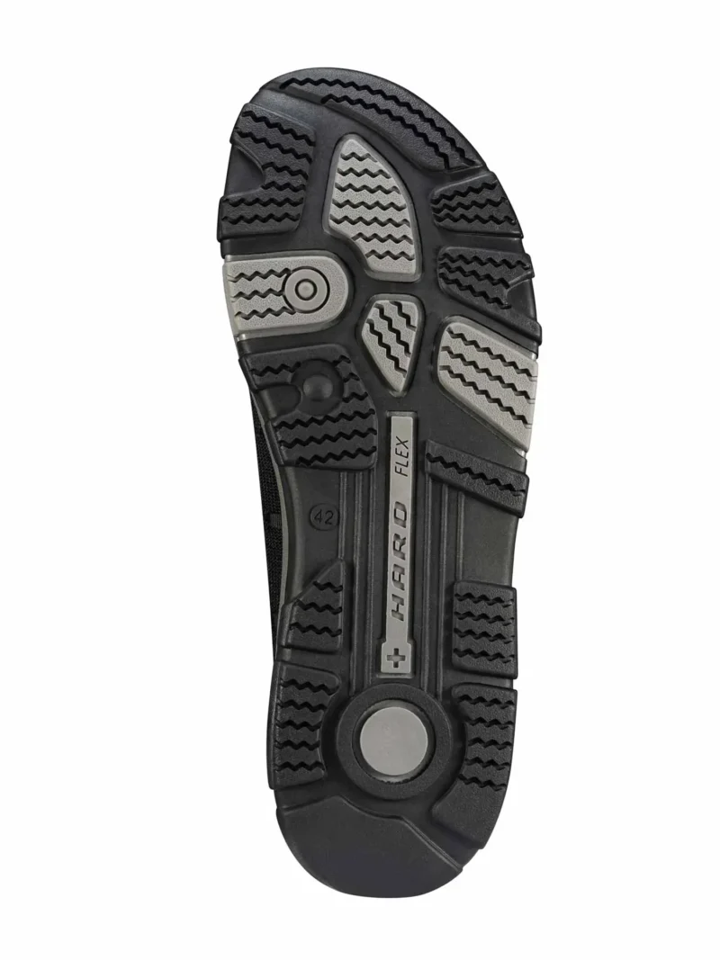 TREK MERINO Férfi vízálló merinó gyapjú túracipő - Fekete / Szürke - Image 9