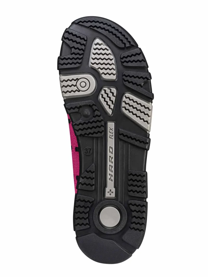TREK MERINO Női vízálló merinó gyapjú túracipő - Rózsaszín / Fekete - Image 8