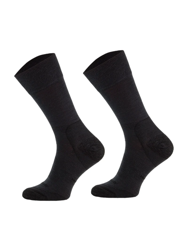 MERINO LINER merinó gyapjú túrazokni - Sötétszürke - Image 2