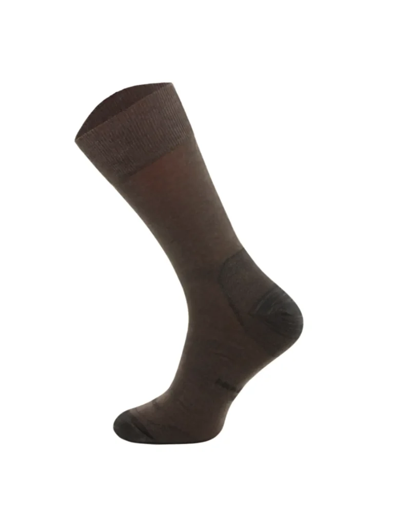MERINO LINER merinó gyapjú túrazokni - Barna