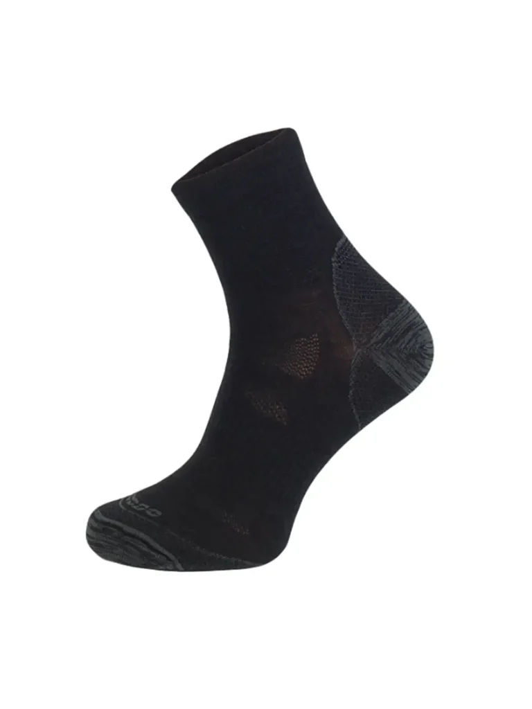 LIGHTWEIGHT OUTDOOR FRESH Merinó gyapjú túrazokni - Fekete