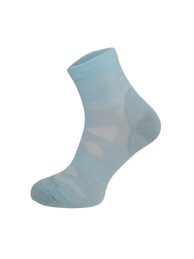 LIGHTWEIGHT OUTDOOR FRESH Merinó gyapjú túrazokni - Világoskék