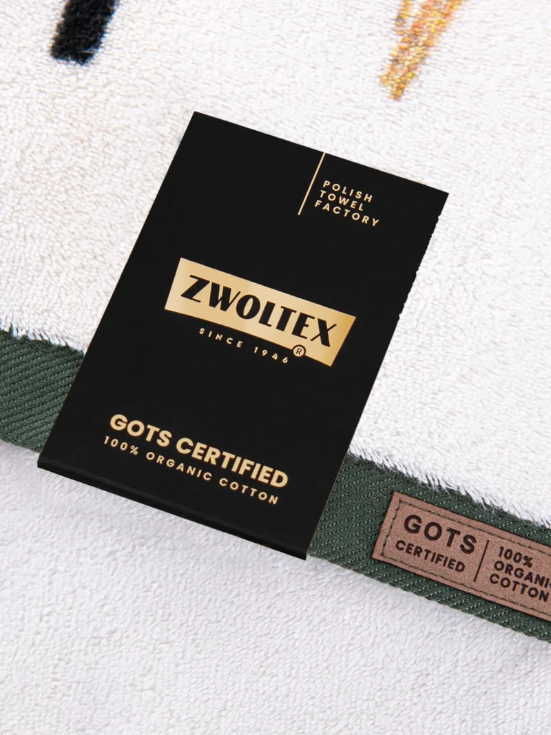 ART DESIGN Extra vastag törölköző - Zöld levelek - Image 7