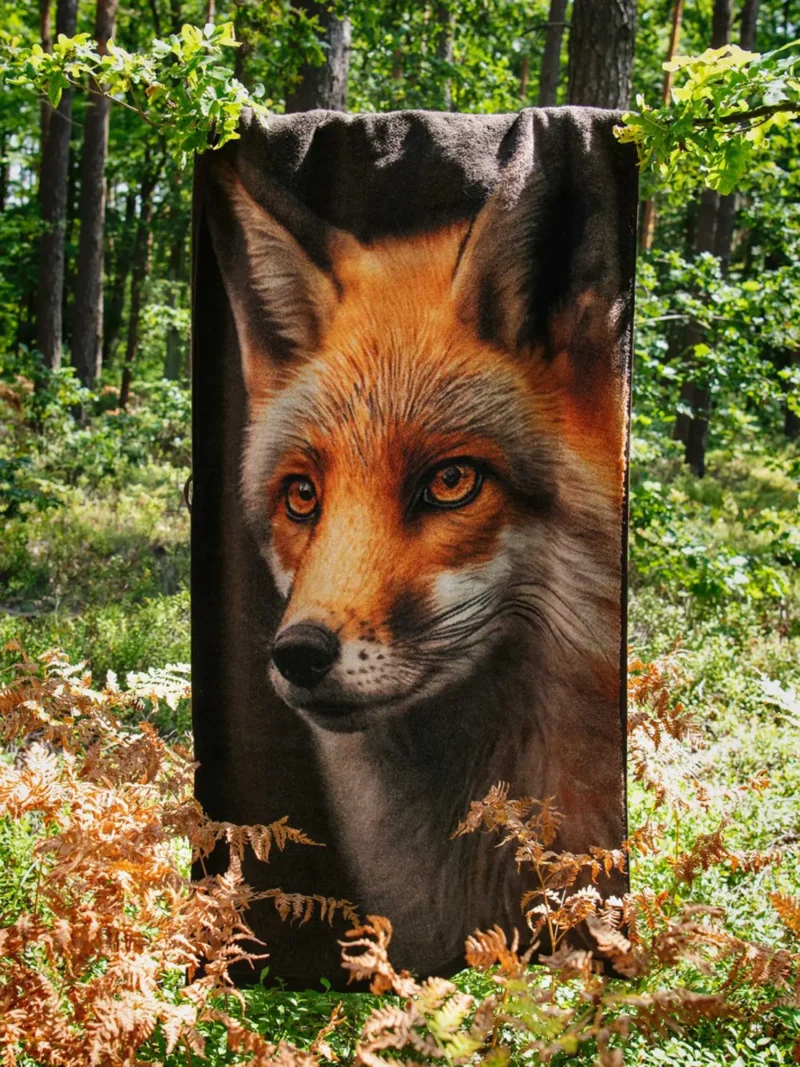 HUNTER Extra vastag vadász törölköző - Róka - Image 4