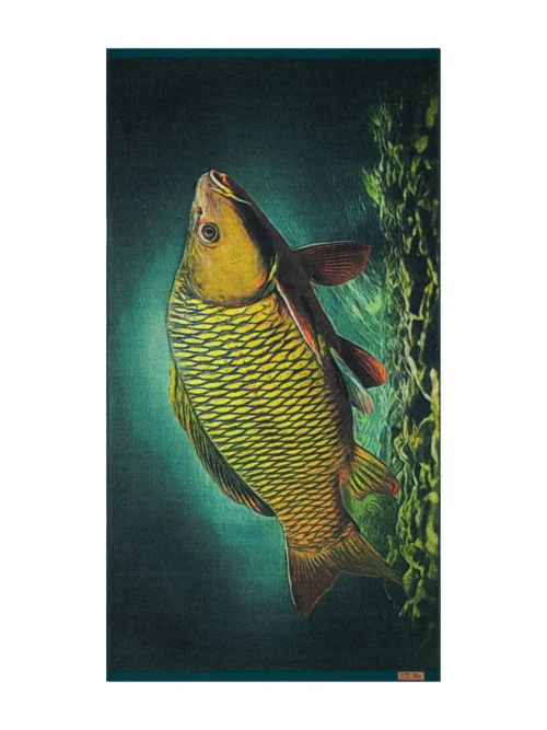 ANGLER Extra vastag horgász törölköző - Ponty