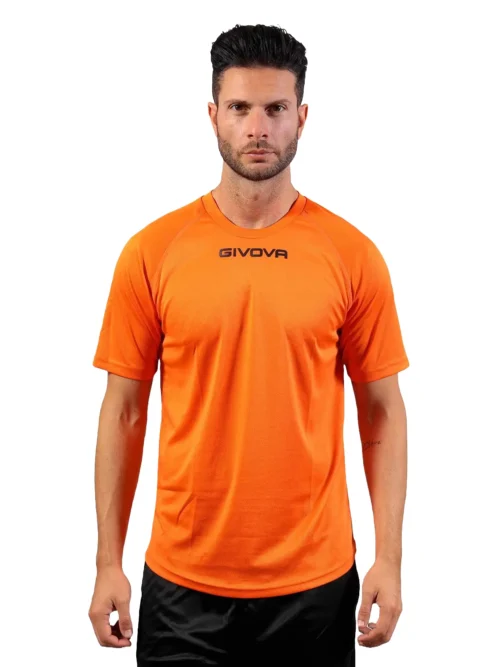 GIVOVA ONE MICROMESH Uniszex légáteresztő sportmez - Narancs