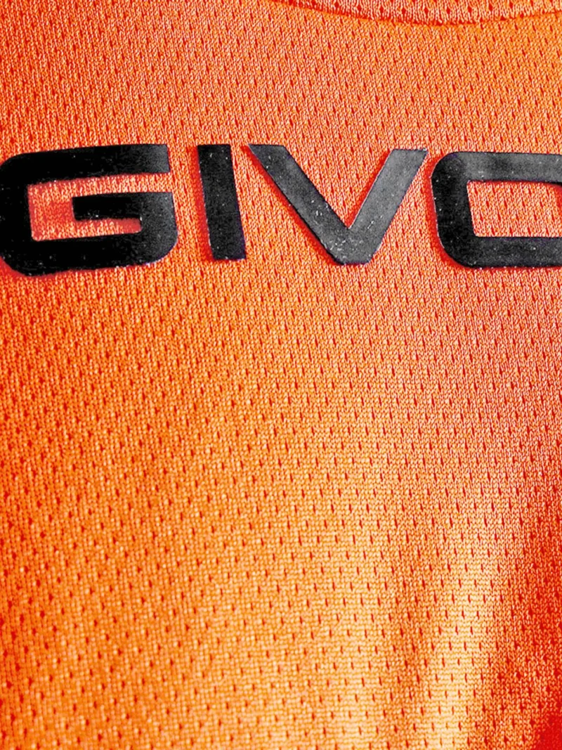 GIVOVA ONE MICROMESH Uniszex légáteresztő sportmez - Narancs - Image 3