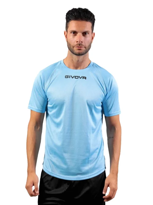 GIVOVA ONE MICROMESH Uniszex légáteresztő sportmez - Világoskék