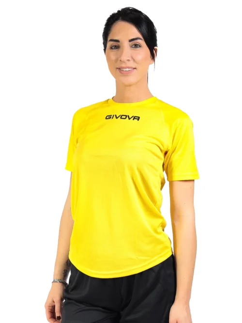 GIVOVA ONE MICROMESH Uniszex légáteresztő sportmez - Sárga