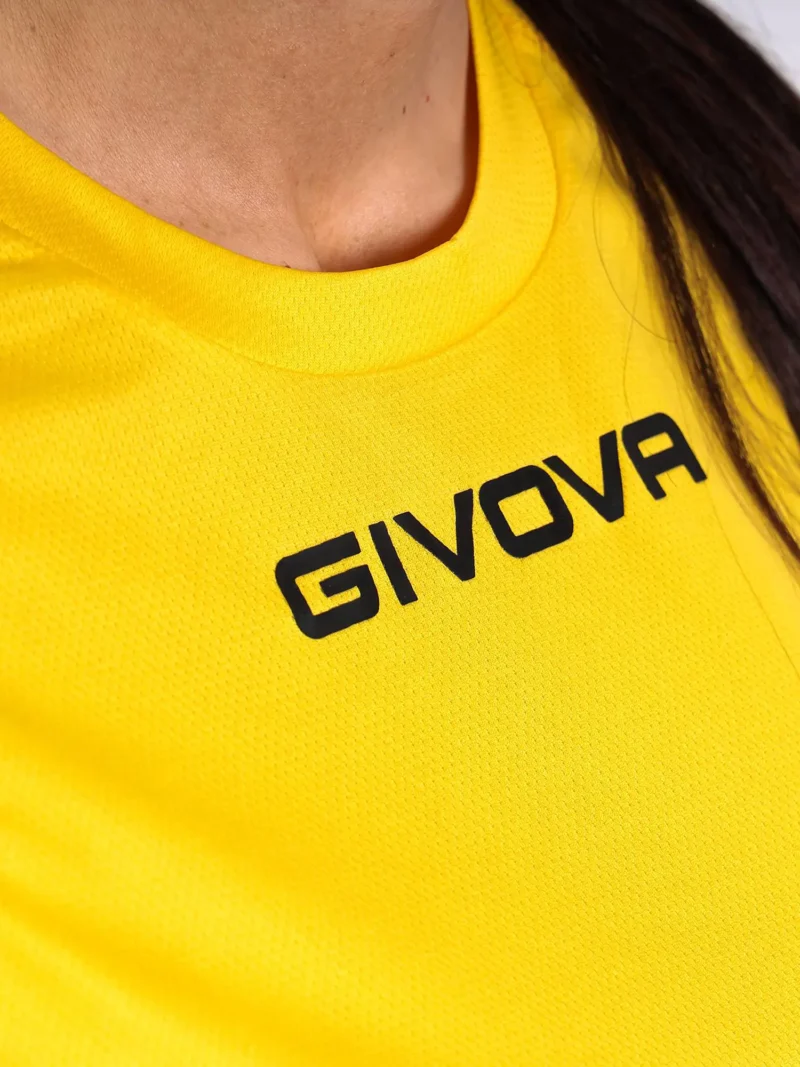 GIVOVA ONE MICROMESH Uniszex légáteresztő sportmez - Sárga - Image 4