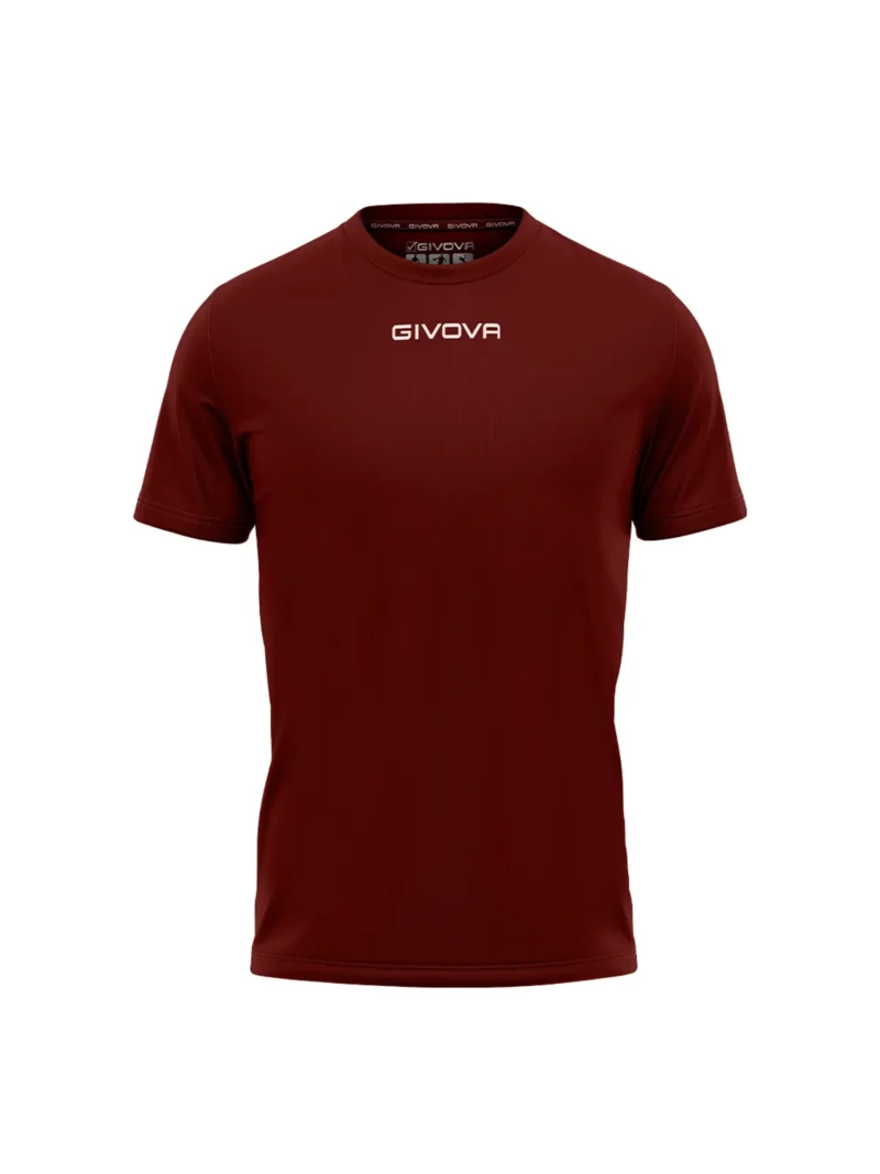 GIVOVA ONE MICROMESH Uniszex légáteresztő sportmez - Bordó - Image 4