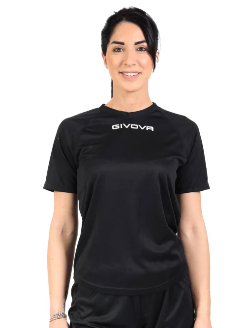 GIVOVA ONE MICROMESH Uniszex légáteresztő sportmez - Fekete
