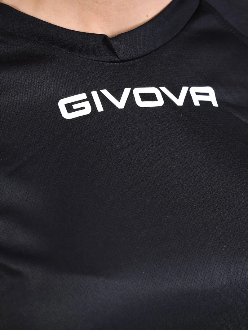 GIVOVA ONE MICROMESH Uniszex légáteresztő sportmez - Fekete - Image 3