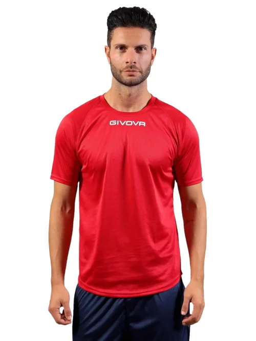 GIVOVA ONE MICROMESH Uniszex légáteresztő sportmez - Piros