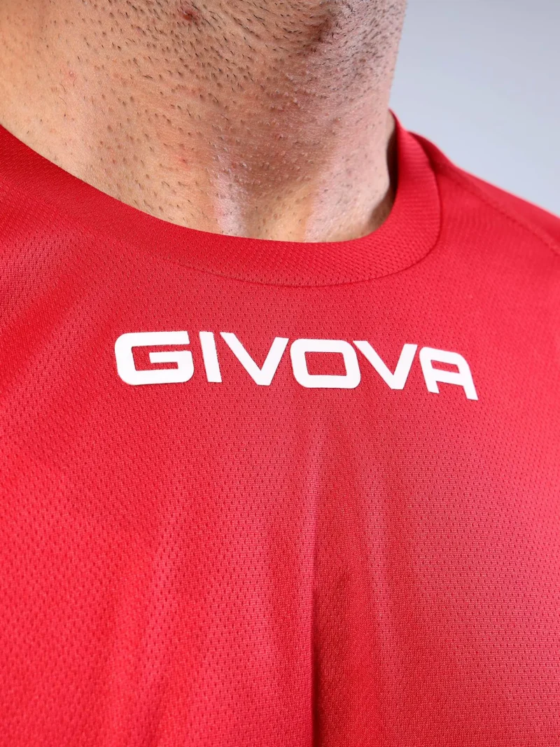 GIVOVA ONE MICROMESH Uniszex légáteresztő sportmez - Piros - Image 3