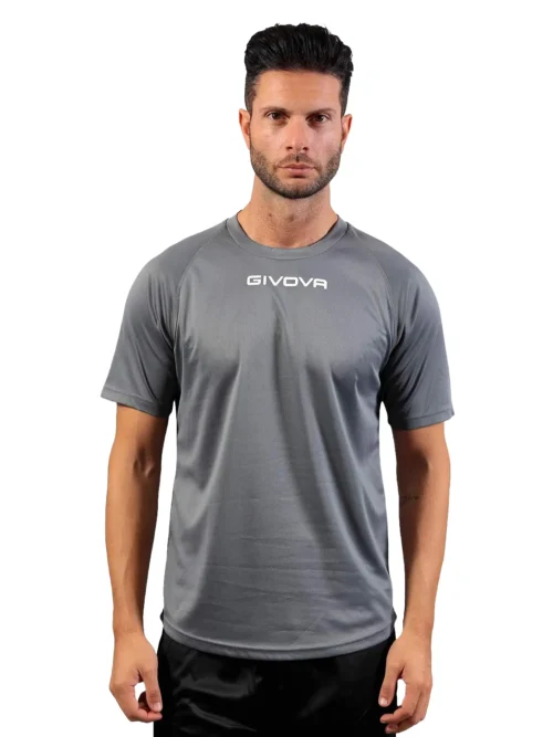 GIVOVA ONE MICROMESH Uniszex légáteresztő sportmez - Sötétszürke