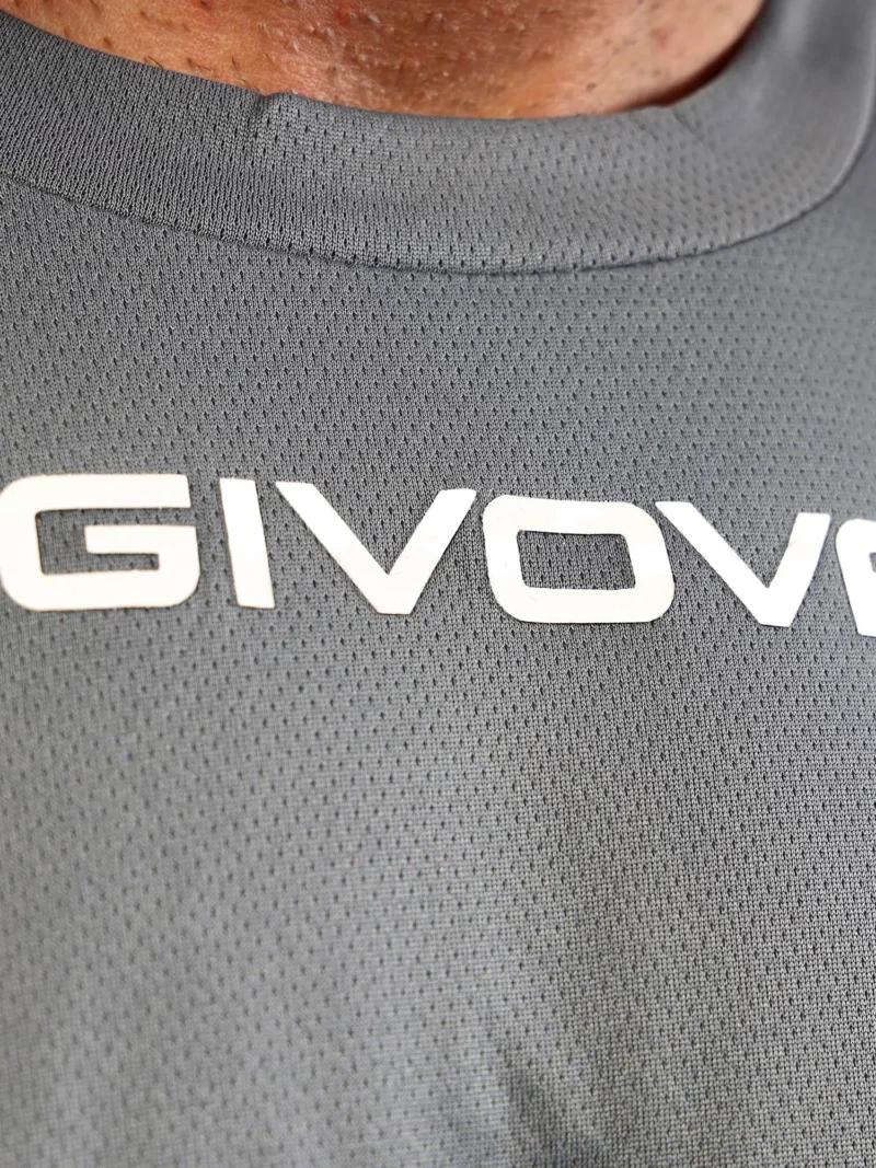 GIVOVA ONE MICROMESH Uniszex légáteresztő sportmez - Sötétszürke - Image 3