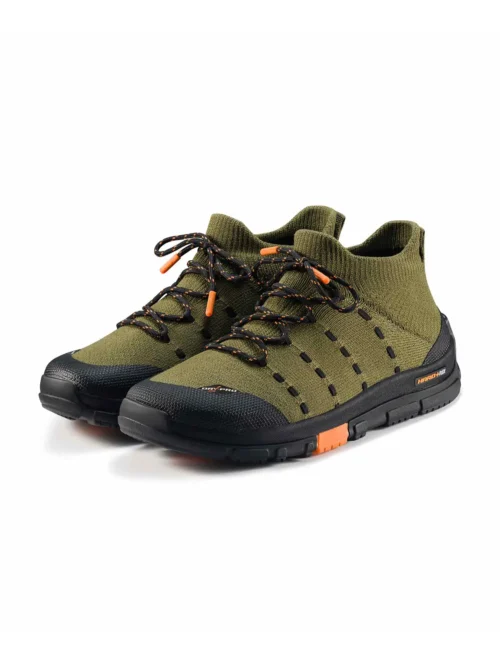 TREK MERINO Női vízálló merinó gyapjú túracipő - Khaki