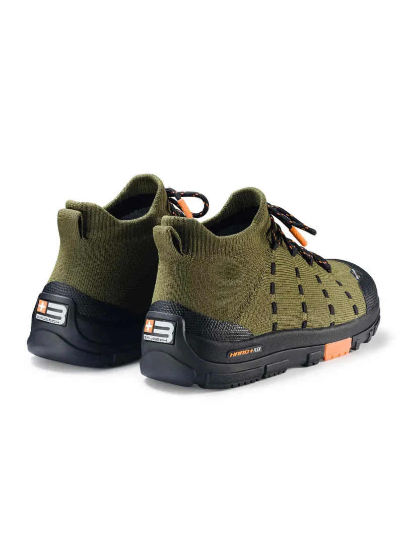 TREK MERINO Női vízálló merinó gyapjú túracipő - Khaki - Image 2
