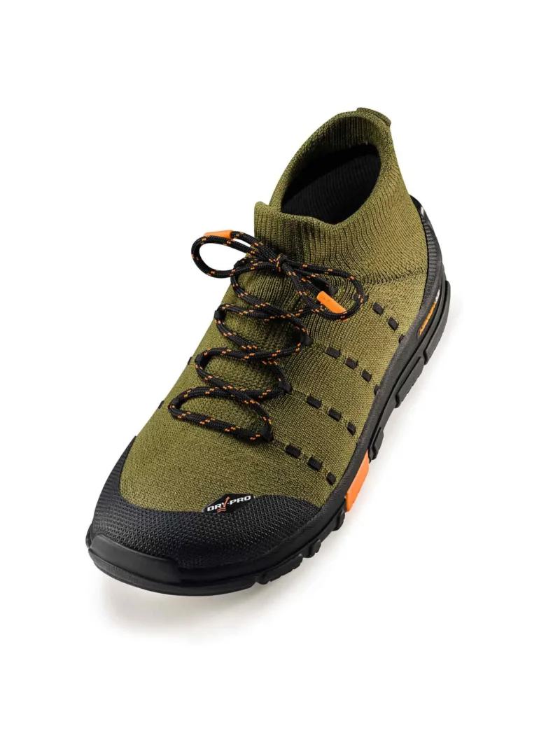 TREK MERINO Női vízálló merinó gyapjú túracipő - Khaki - Image 5