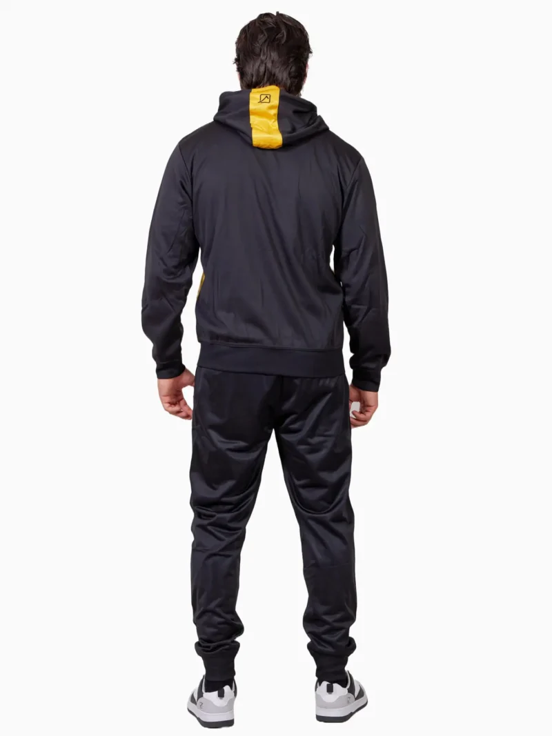 VISA MELANGE POLARFLEECE Uniszex polár melegítő szett - Fekete / Sárga - Image 3