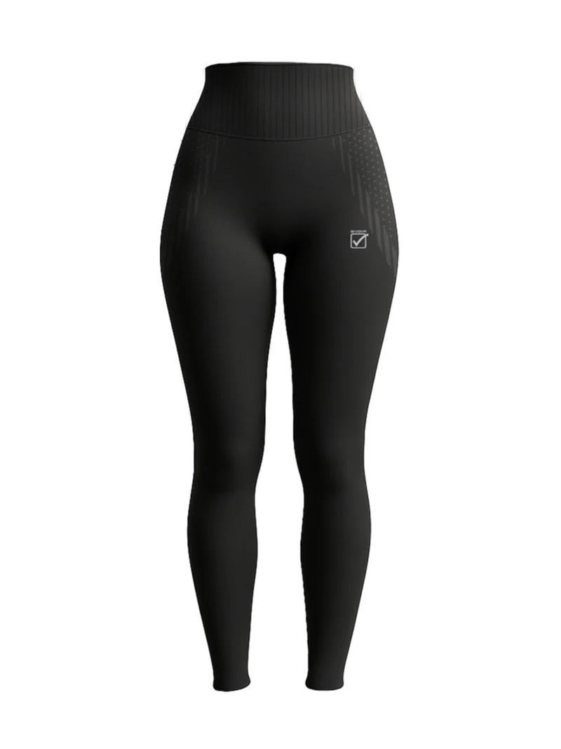 PERFORMANCE Női fitnesz leggings - Fekete - Image 3
