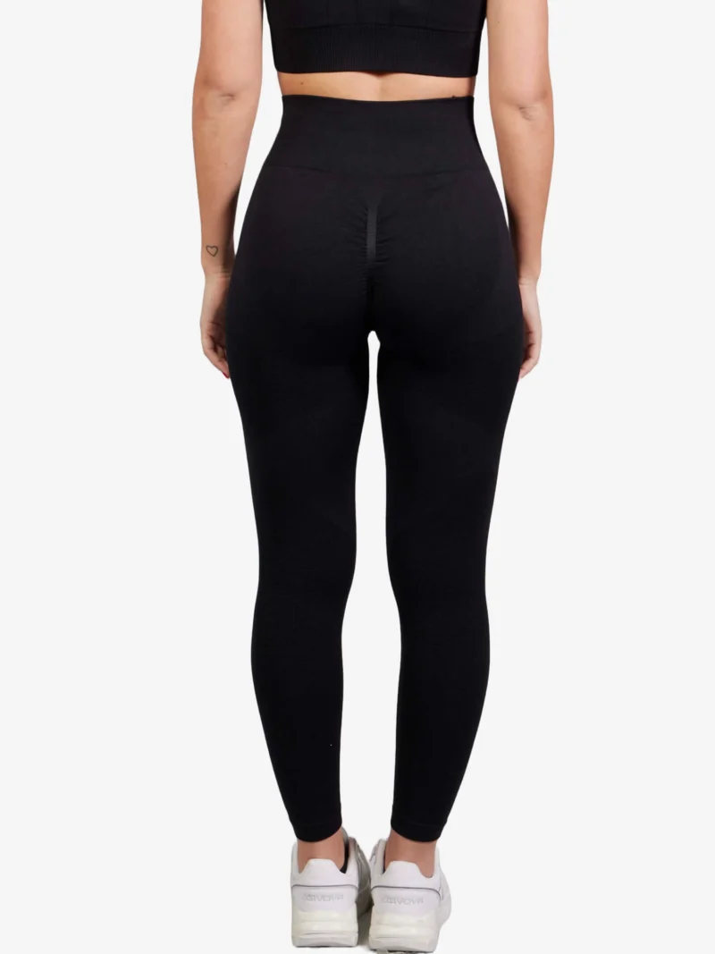 PERFORMANCE Női fitnesz leggings - Fekete - Image 2