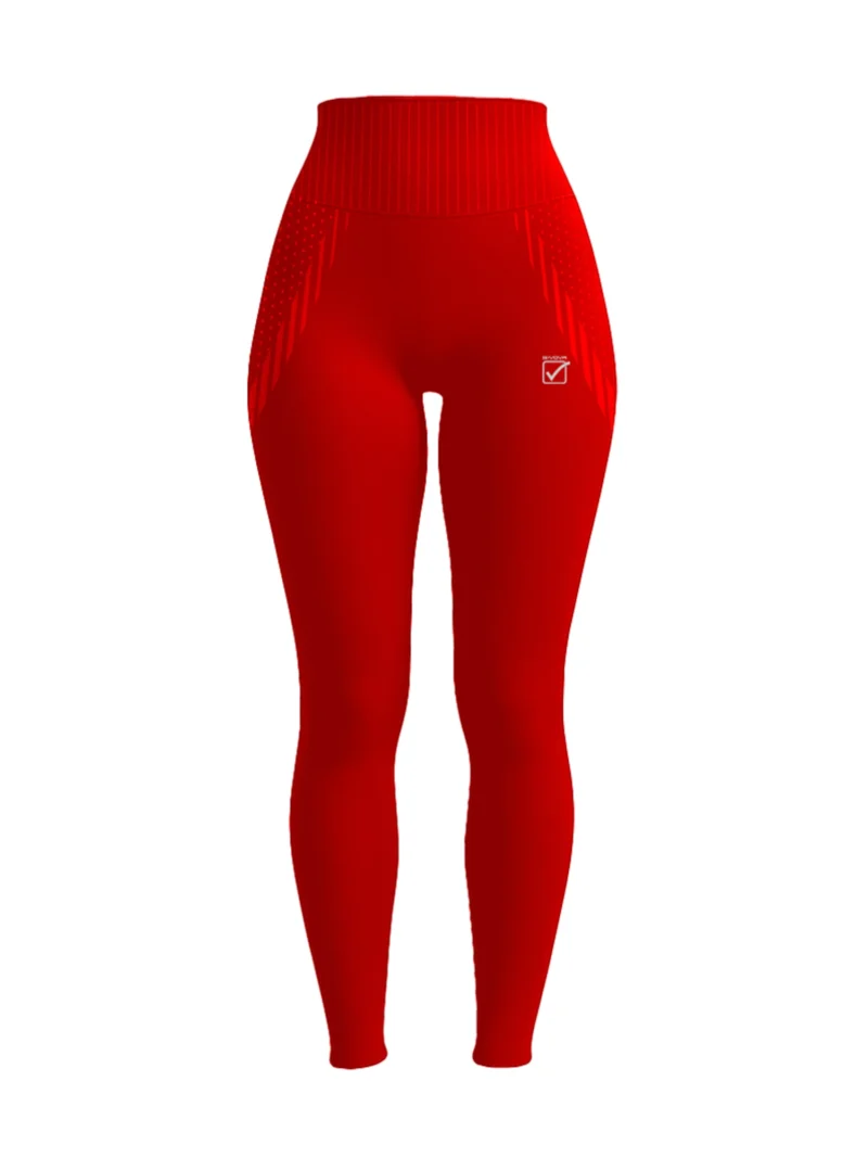 PERFORMANCE Női fitnesz leggings - Piros - Image 3