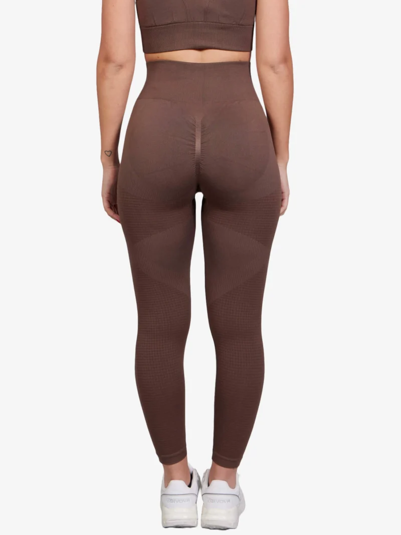 PERFORMANCE Női fitnesz leggings - Barna - Image 2