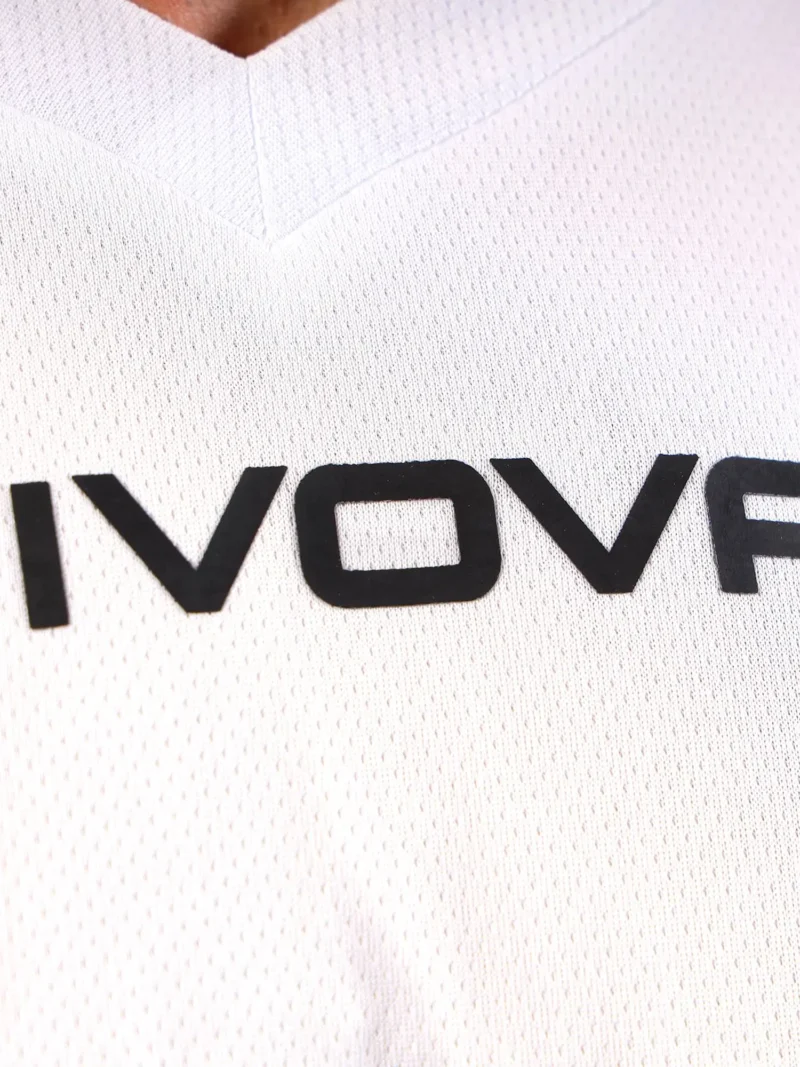 GIVOVA ONE MICROMESH Uniszex ujjatlan légáteresztő sportmez - Fehér - Image 3