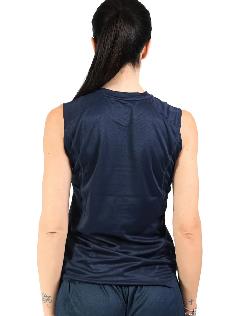 GIVOVA ONE MICROMESH Uniszex ujjatlan légáteresztő sportmez - Sötétkék - Image 2