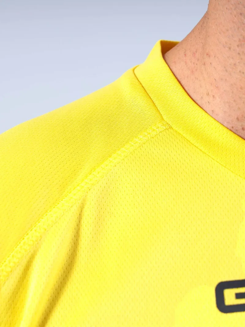GIVOVA ONE MICROMESH Uniszex ujjatlan légáteresztő sportmez - Sárga - Image 4