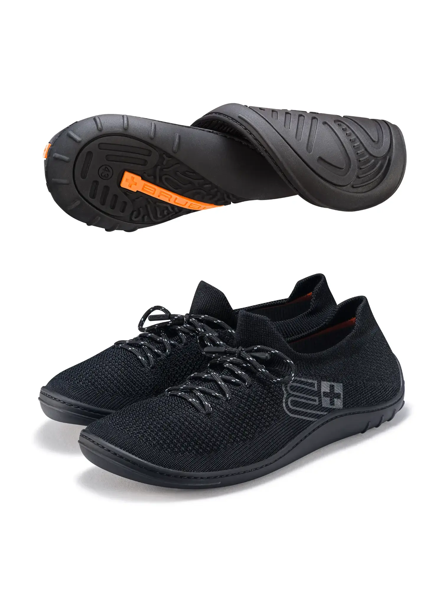 BAREFOOT 25′ Férfi merinó gyapjú mezítlábas cipő – Fekete 4 BAREFOOT 25' Férfi merinó gyapjú mezítlábas cipő - Fekete