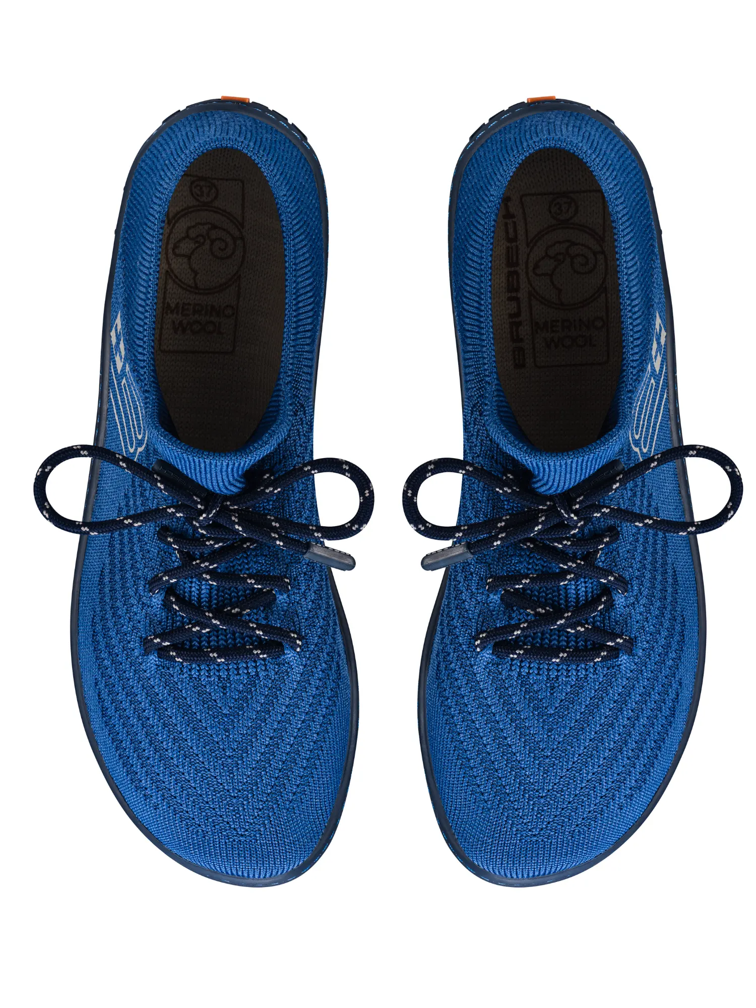 BAREFOOT 25′ Női merinó gyapjú mezítlábas cipő – Kék / Sötétkék 8 BAREFOOT 25' Női merinó gyapjú mezítlábas cipő - Kék / Sötétkék - Image 5