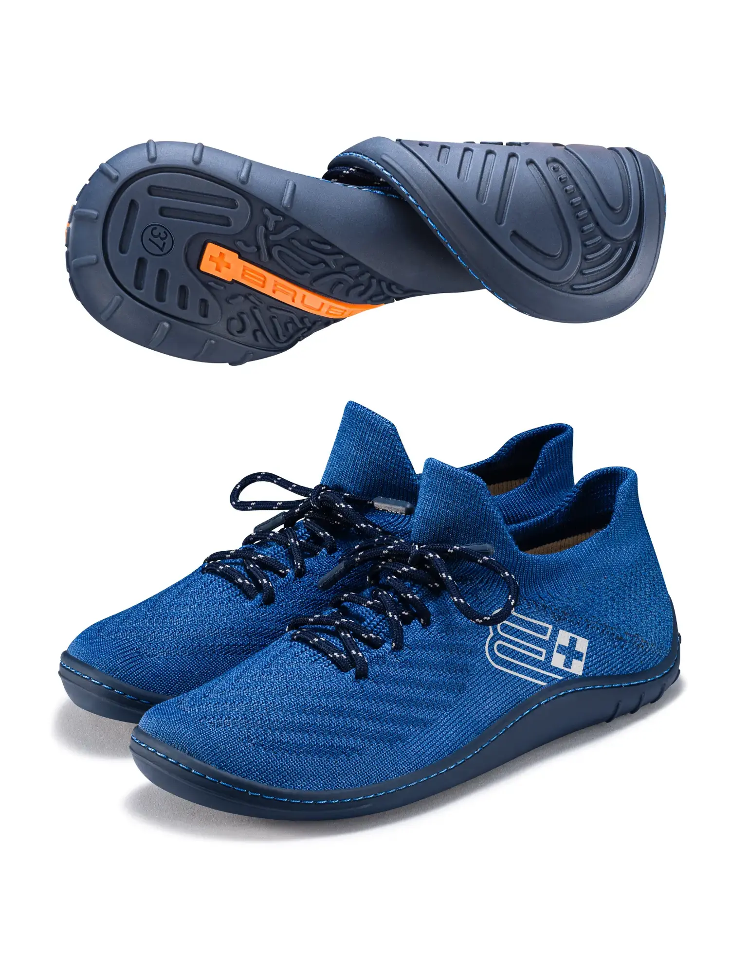 BAREFOOT 25′ Női merinó gyapjú mezítlábas cipő – Kék / Sötétkék 4 BAREFOOT 25' Női merinó gyapjú mezítlábas cipő - Kék / Sötétkék