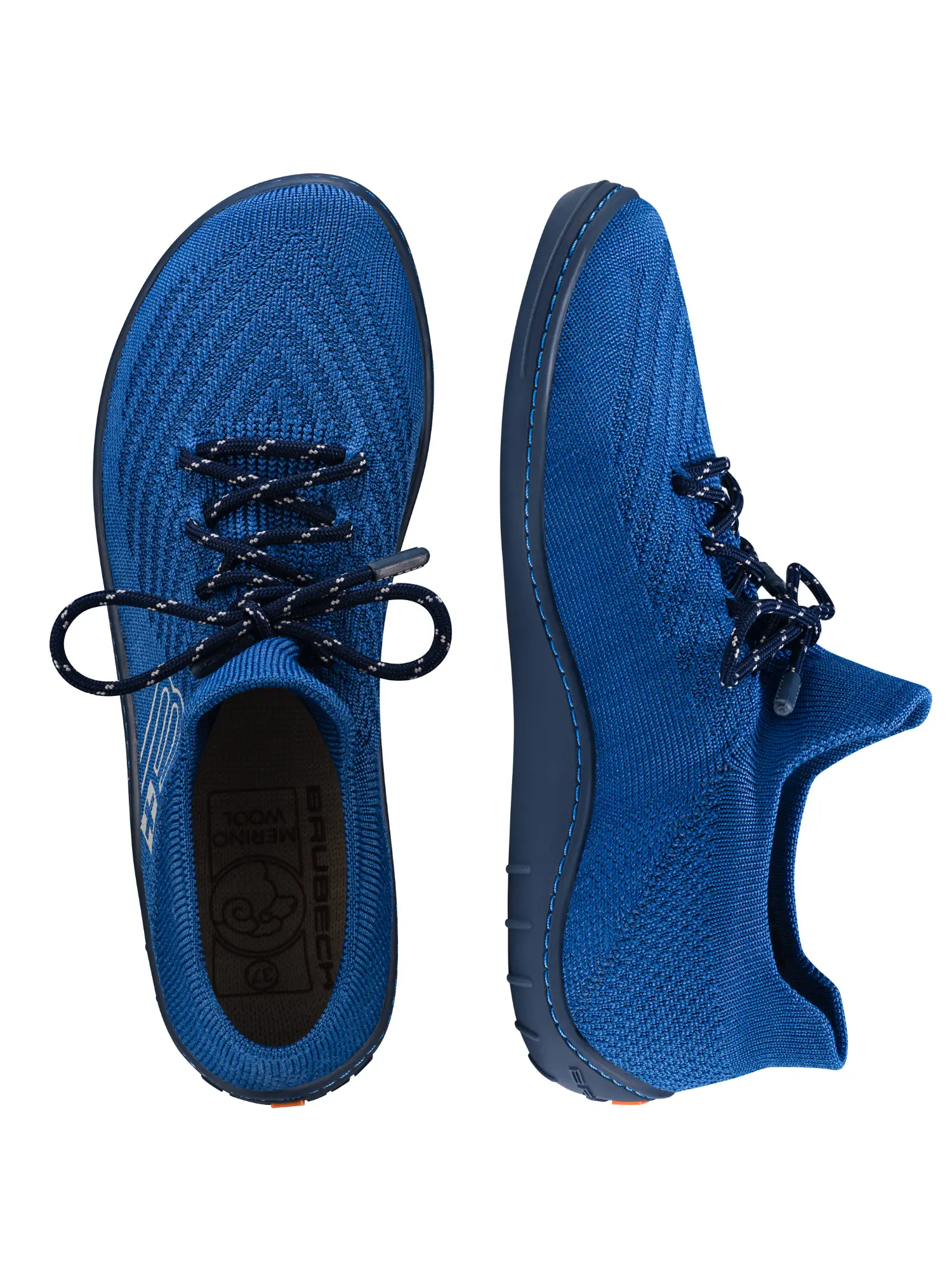 BAREFOOT 25′ Női merinó gyapjú mezítlábas cipő – Kék / Sötétkék 6 BAREFOOT 25' Női merinó gyapjú mezítlábas cipő - Kék / Sötétkék - Image 3