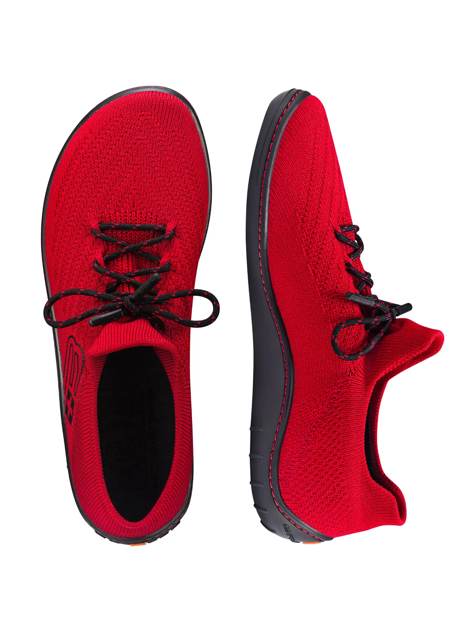 BAREFOOT 25′ Női merinó gyapjú mezítlábas cipő – Piros / Fekete 6 BAREFOOT 25' Női merinó gyapjú mezítlábas cipő - Piros / Fekete - Image 3