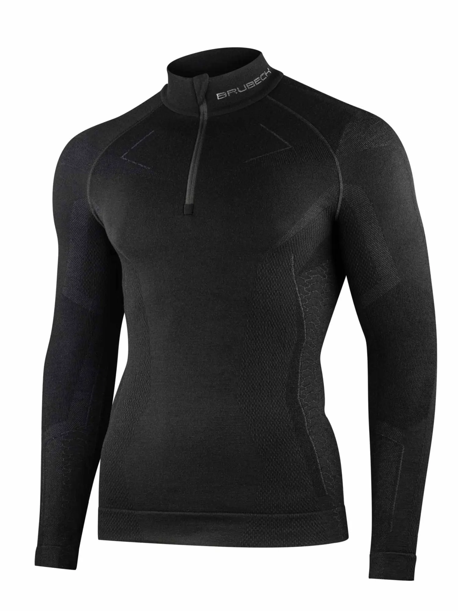 EXTREME MERINO Férfi merinó gyapjú cipzáras aláöltözet felső – Fekete 12 EXTREME MERINO Férfi merinó gyapjú cipzáras aláöltözet felső - Fekete - Image 9