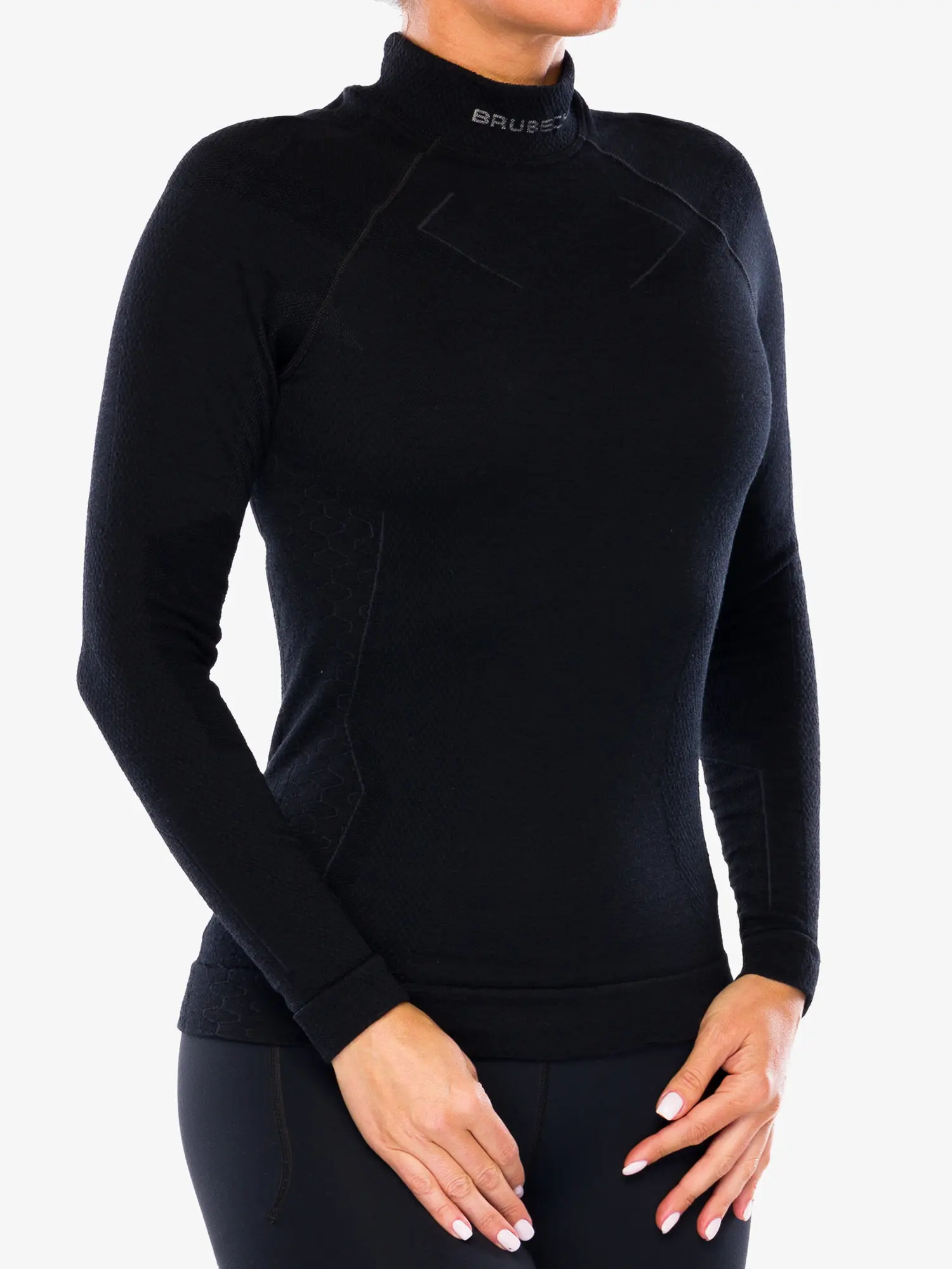 EXTREME MERINO Női merinó gyapjú aláöltözet felső – Fekete 7 EXTREME MERINO Női merinó gyapjú aláöltözet felső - Fekete - Image 4