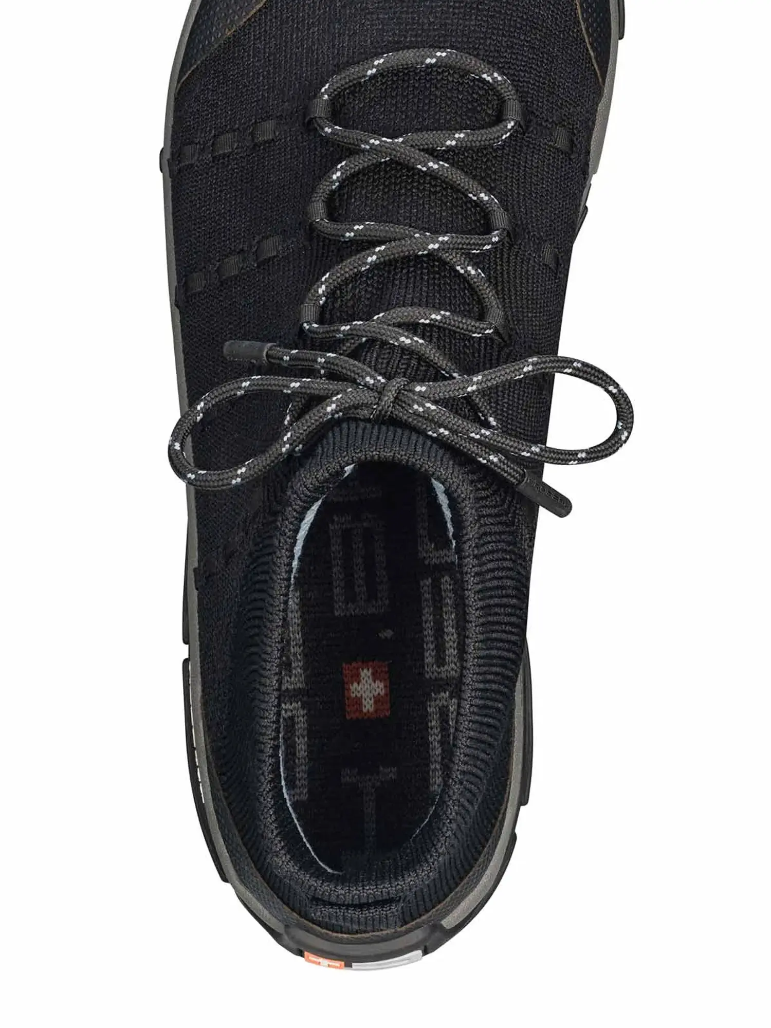 TREK MERINO Férfi vízálló merinó gyapjú túracipő – Fekete / Szürke 8 TREK MERINO Férfi vízálló merinó gyapjú túracipő - Fekete / Szürke - Image 5