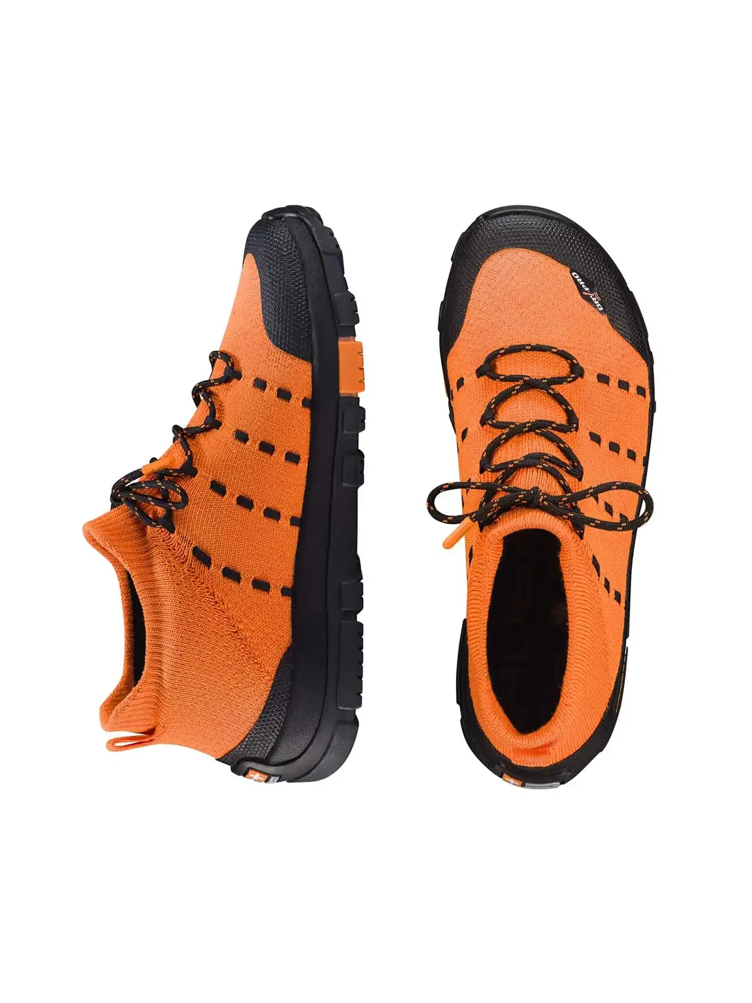 TREK MERINO Férfi vízálló merinó gyapjú túracipő – Narancs / Fekete 6 TREK MERINO Férfi vízálló merinó gyapjú túracipő - Narancs / Fekete - Image 3