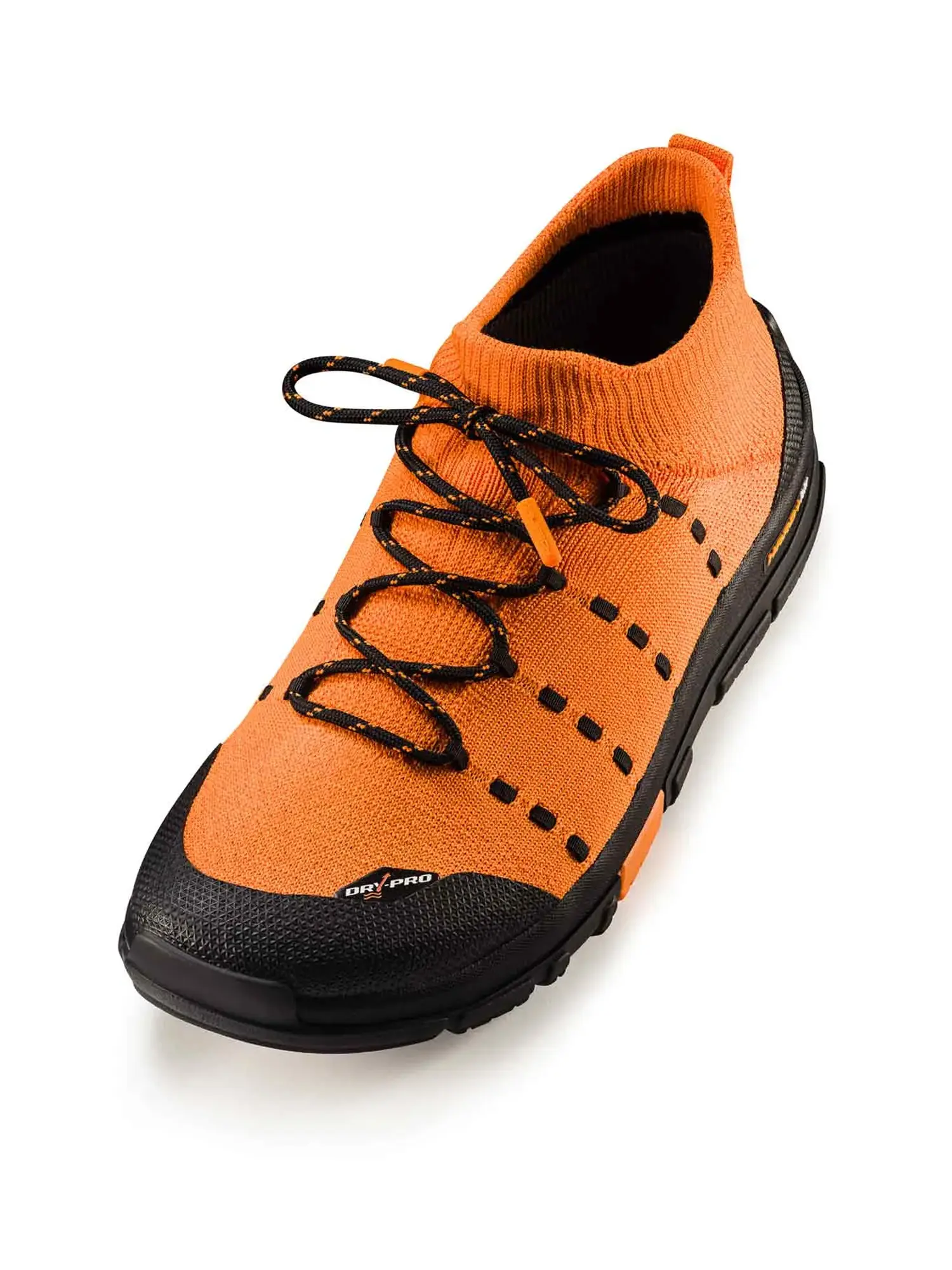 TREK MERINO Férfi vízálló merinó gyapjú túracipő – Narancs / Fekete 8 TREK MERINO Férfi vízálló merinó gyapjú túracipő - Narancs / Fekete - Image 5