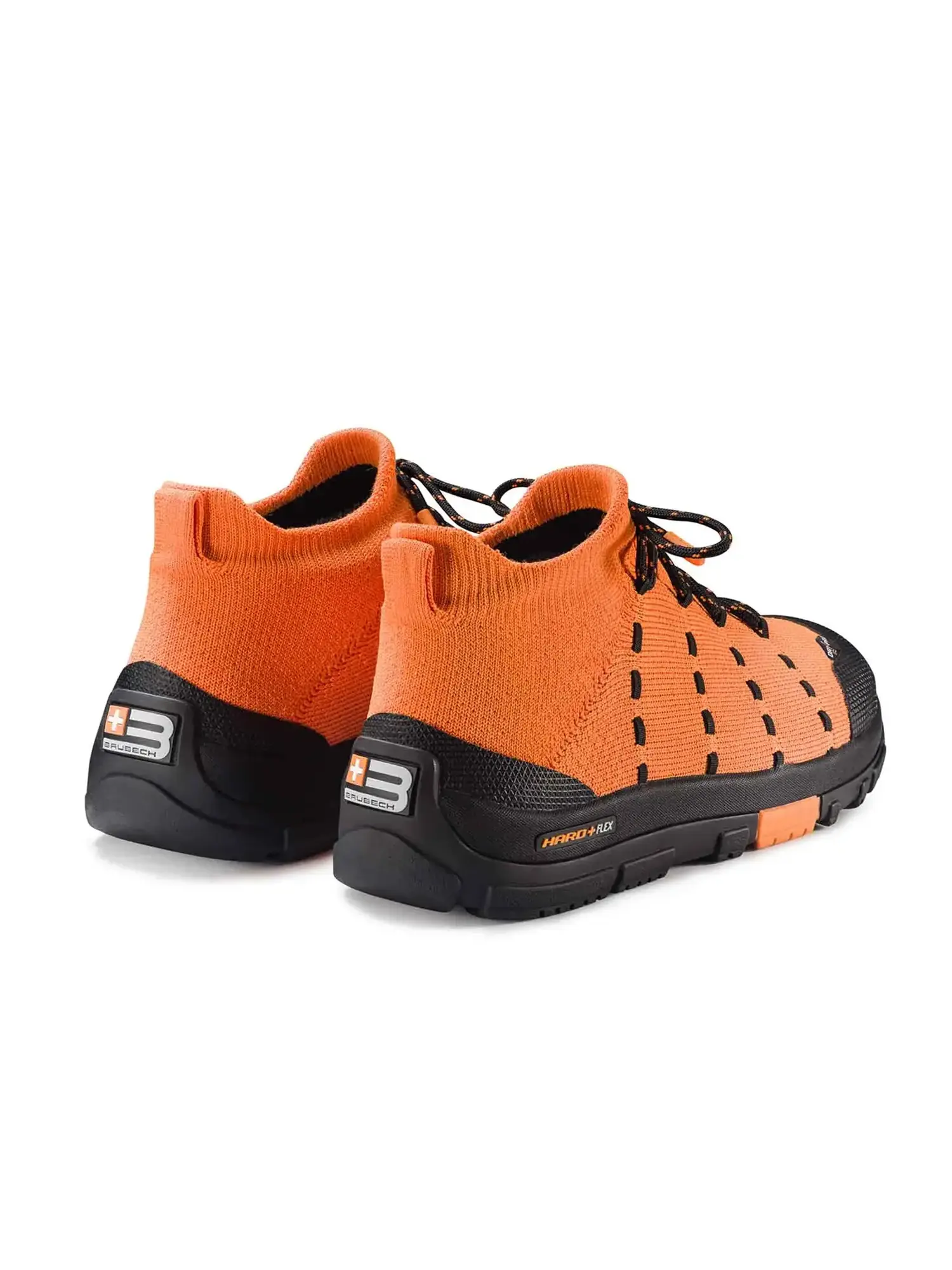 TREK MERINO Férfi vízálló merinó gyapjú túracipő – Narancs / Fekete 5 TREK MERINO Férfi vízálló merinó gyapjú túracipő - Narancs / Fekete - Image 2