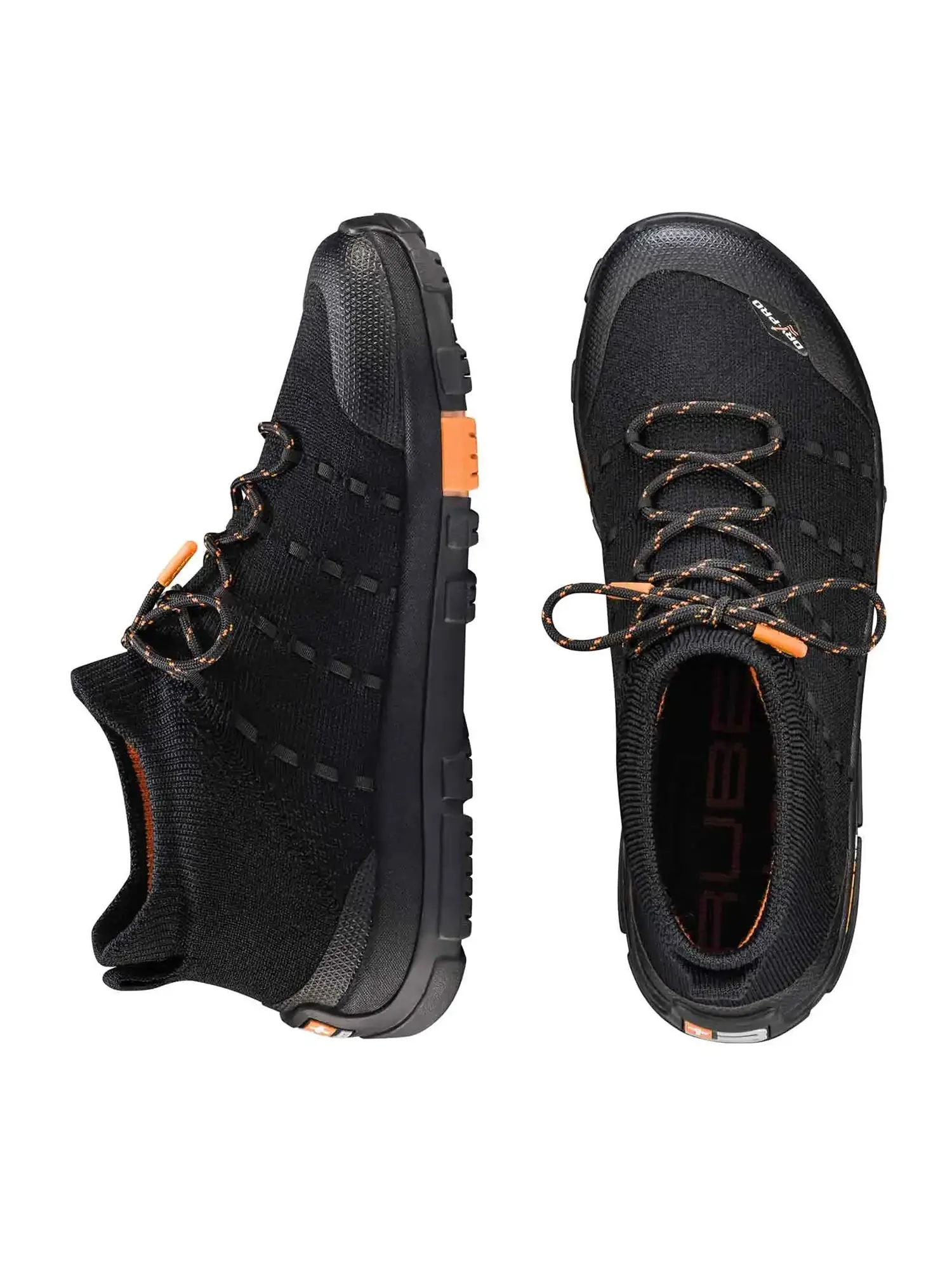 TREK MERINO Férfi vízálló merinó gyapjú túracipő – Fekete / Narancs 6 TREK MERINO Férfi vízálló merinó gyapjú túracipő - Fekete / Narancs - Image 3