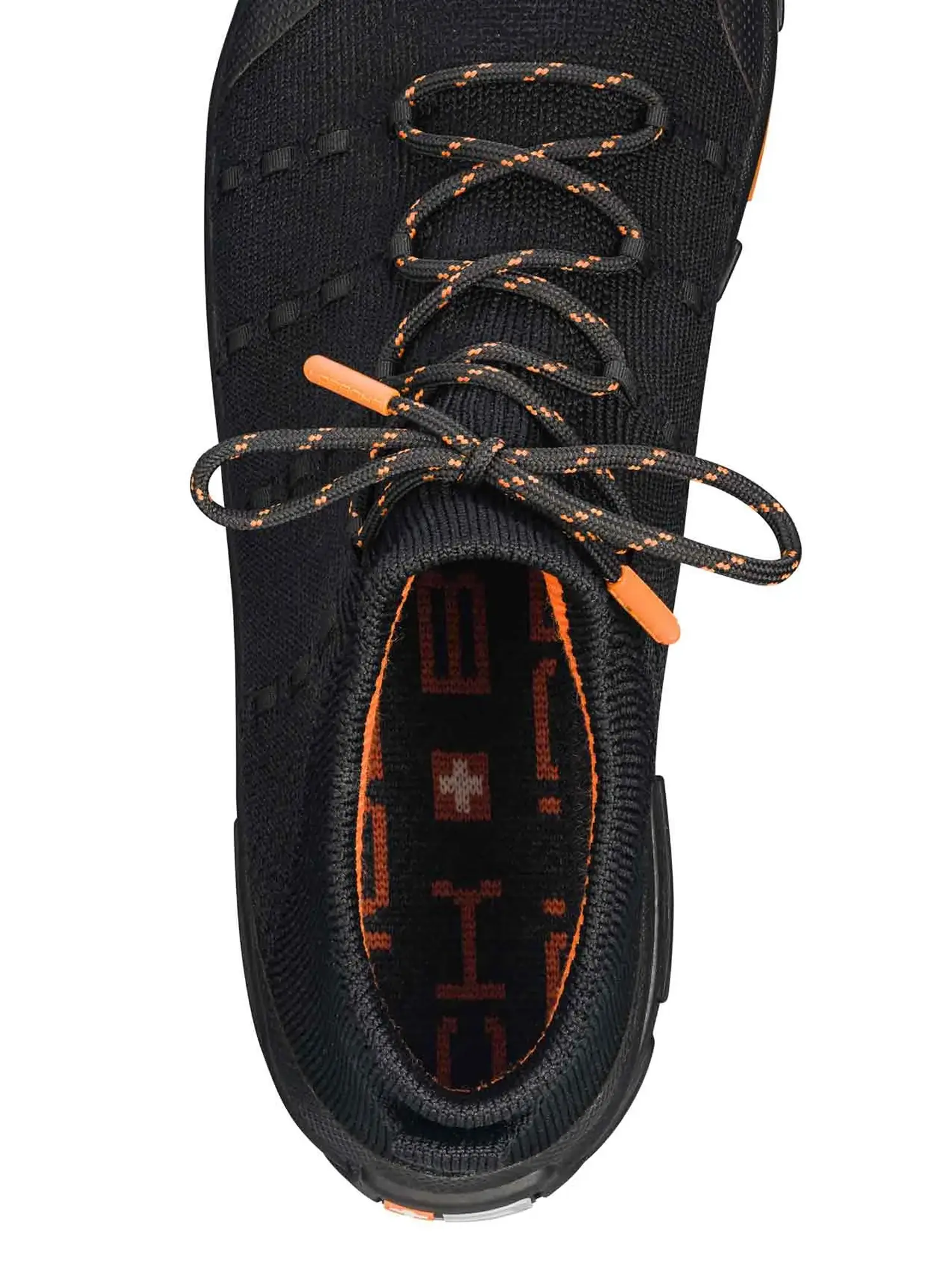 TREK MERINO Férfi vízálló merinó gyapjú túracipő – Fekete / Narancs 10 TREK MERINO Férfi vízálló merinó gyapjú túracipő - Fekete / Narancs - Image 7